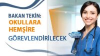 bakan-tekin:-okullara-hemsire-gorevlendirilecek